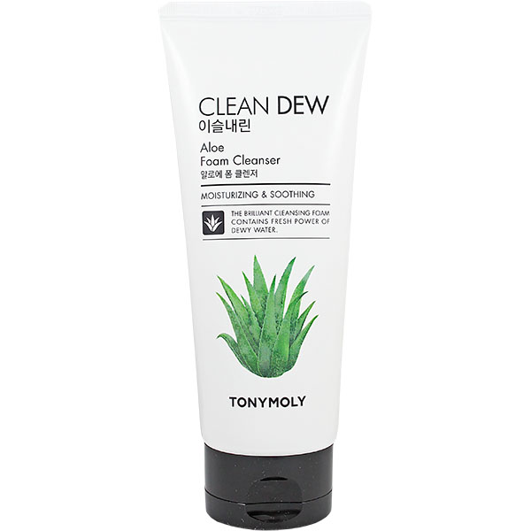 Čistící pěna Clean Dew Aloe, antiseptická, od TonyMoly